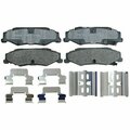 R/M Brakes BRAKE PADS OEM OE Replacement With Hardware Metallic PGD732AM